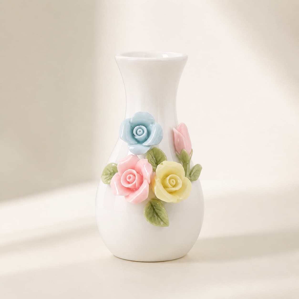 Hand-Glazed Mini Ceramic Vase